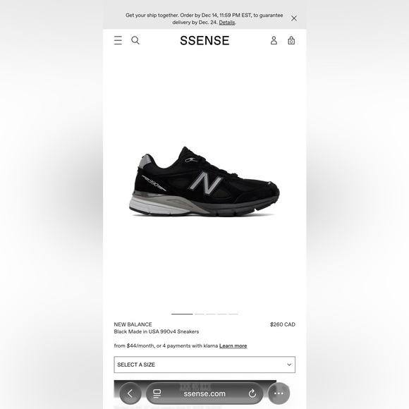 New Balance Other - NEW BALANCE Made in USA 990 V4 Sneakers